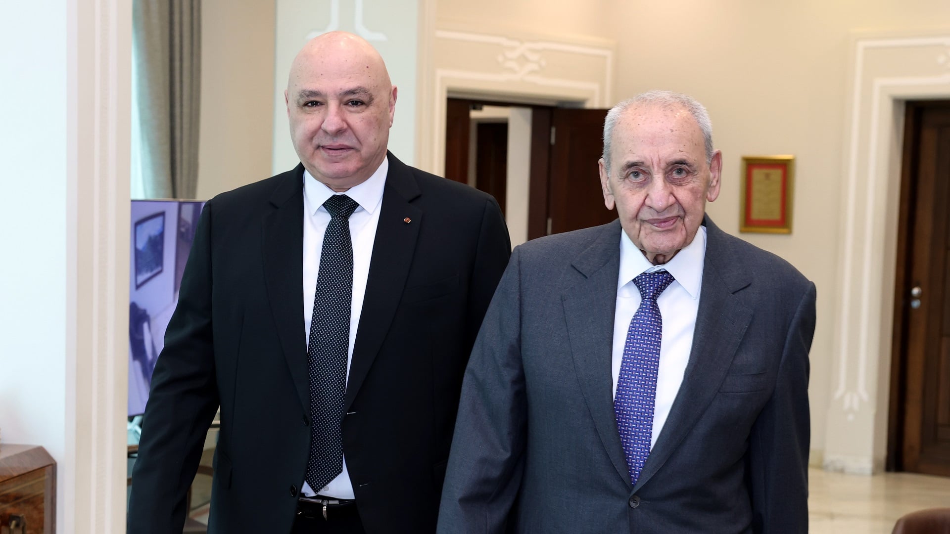 بري من بعبدا: بوجود فخامة الرئيس أنا مطمئن